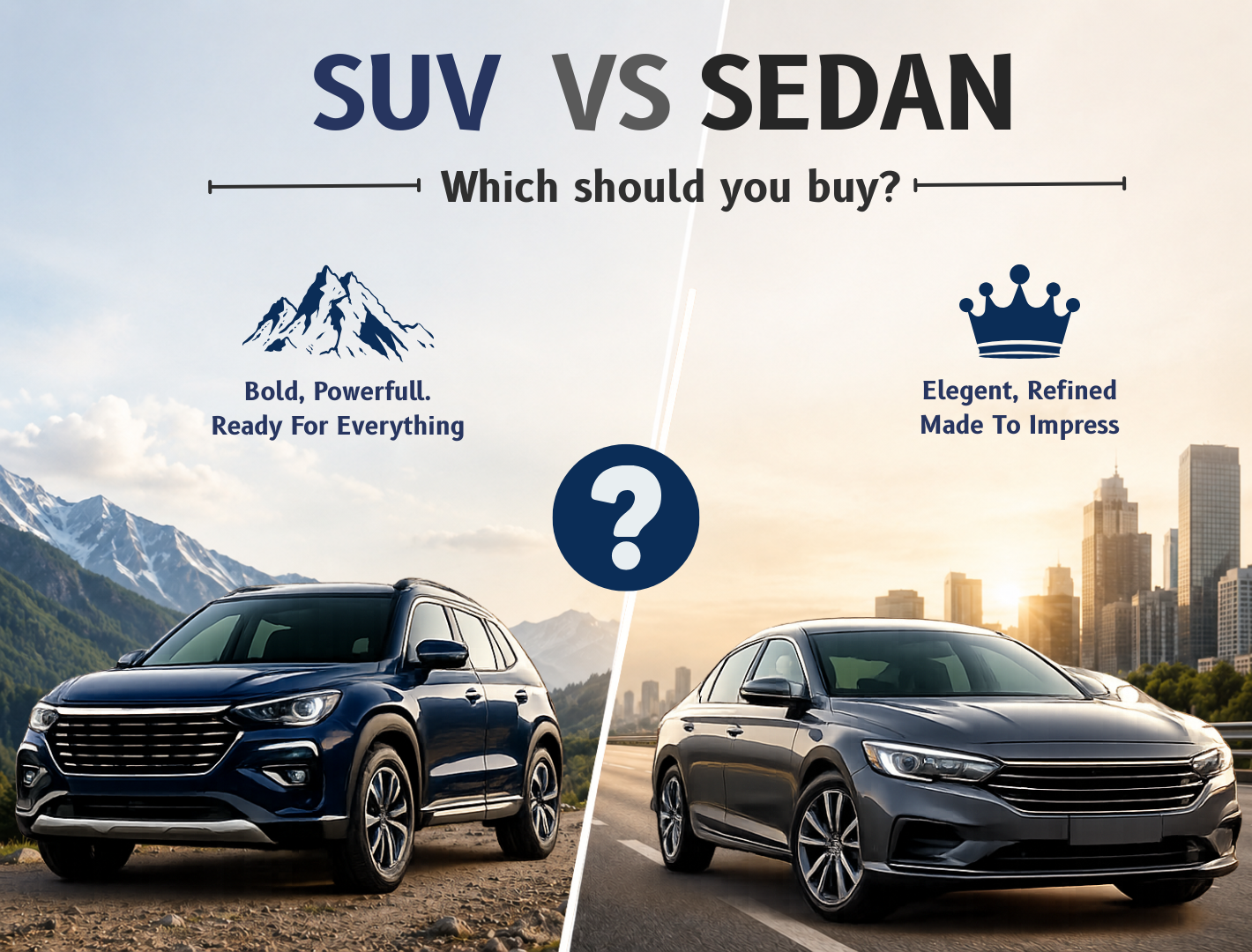 SUV vs Sedan: Which Should You Buy?